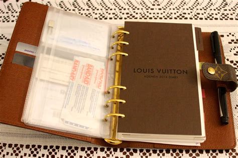 louis vuitton 2014 agenda refill|louis vuitton diary refill.